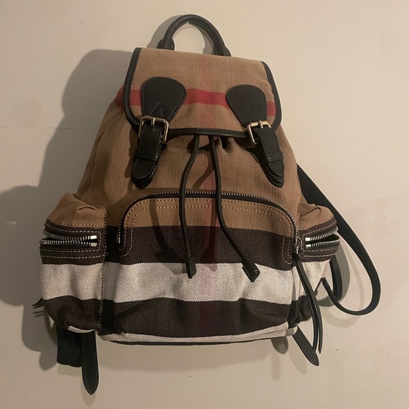 BURBERRY The Rucksack BACKPACK - Picture 6 of 15